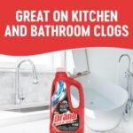 Drain Cleaner: Drano Max Gel Drain Clog Remover & Cleaner.
