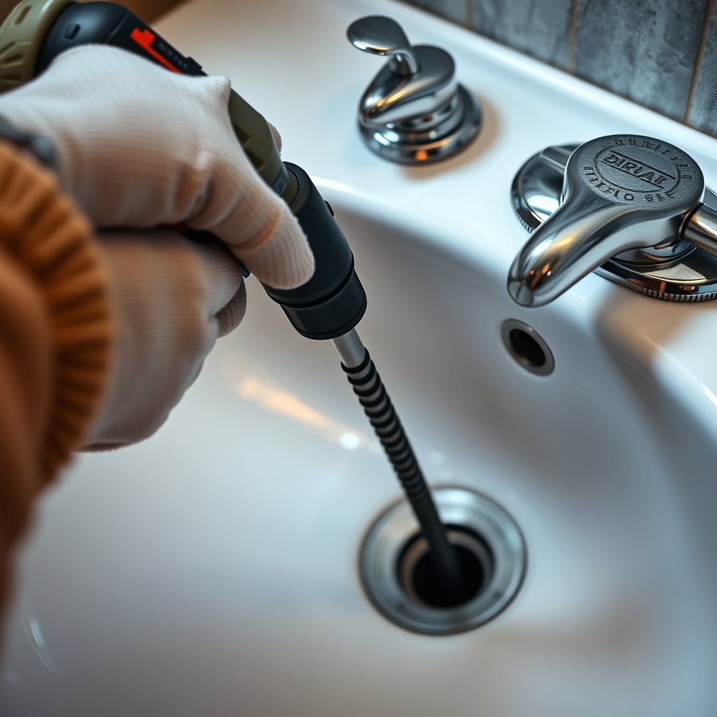 Drill powered drain auger 25ft - Illustration 2