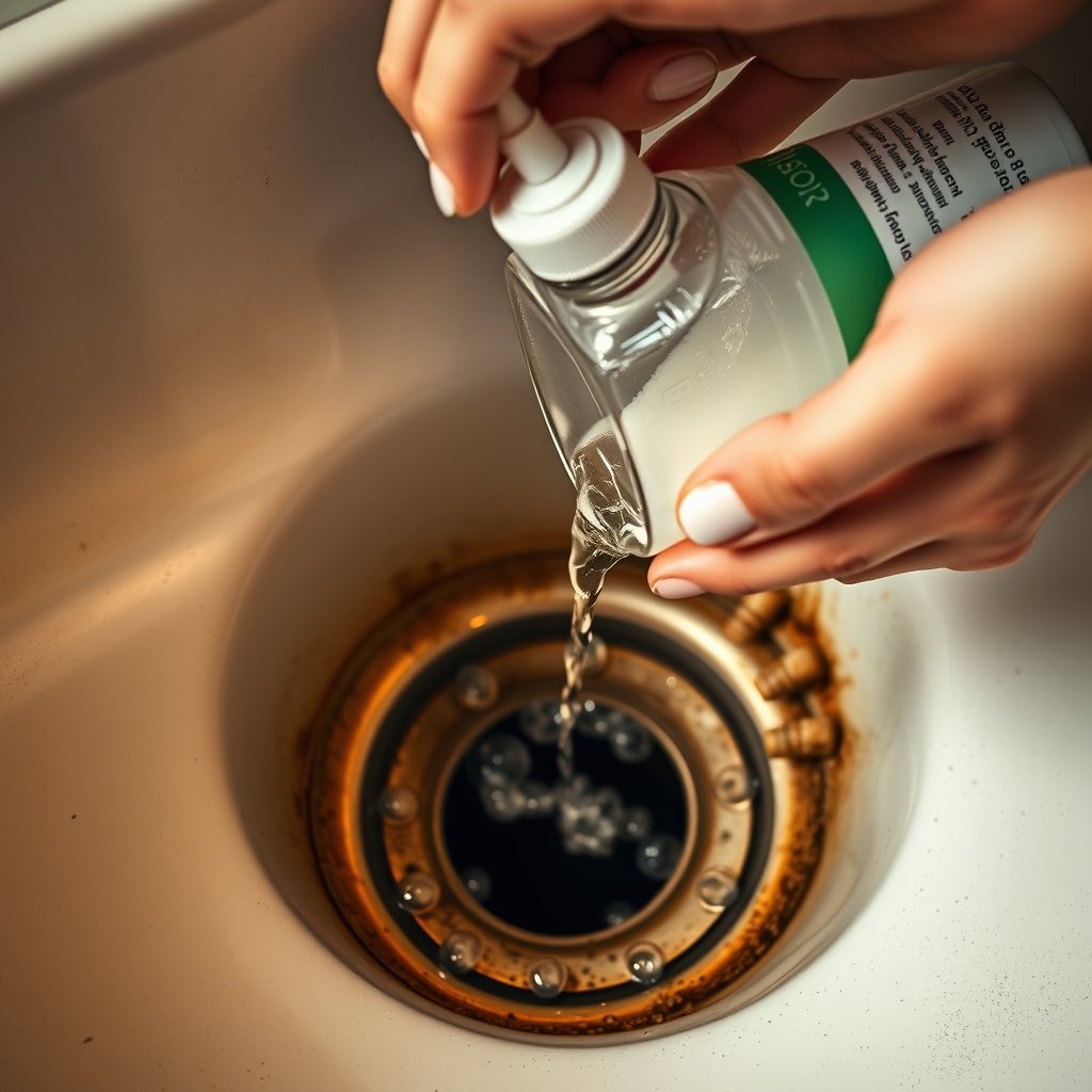 Enzymatic drain cleaner safe for old pipes