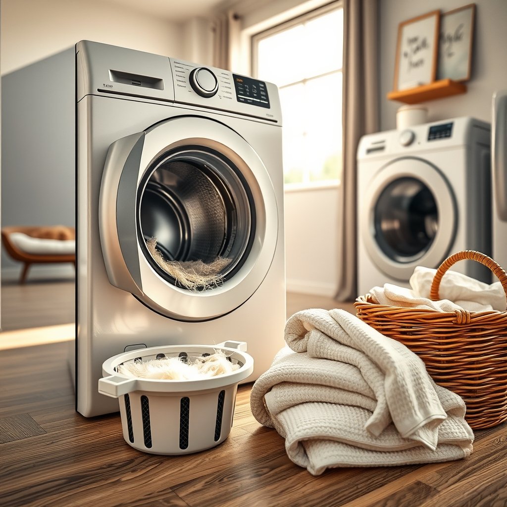 Pet hair washing machine drain catcher