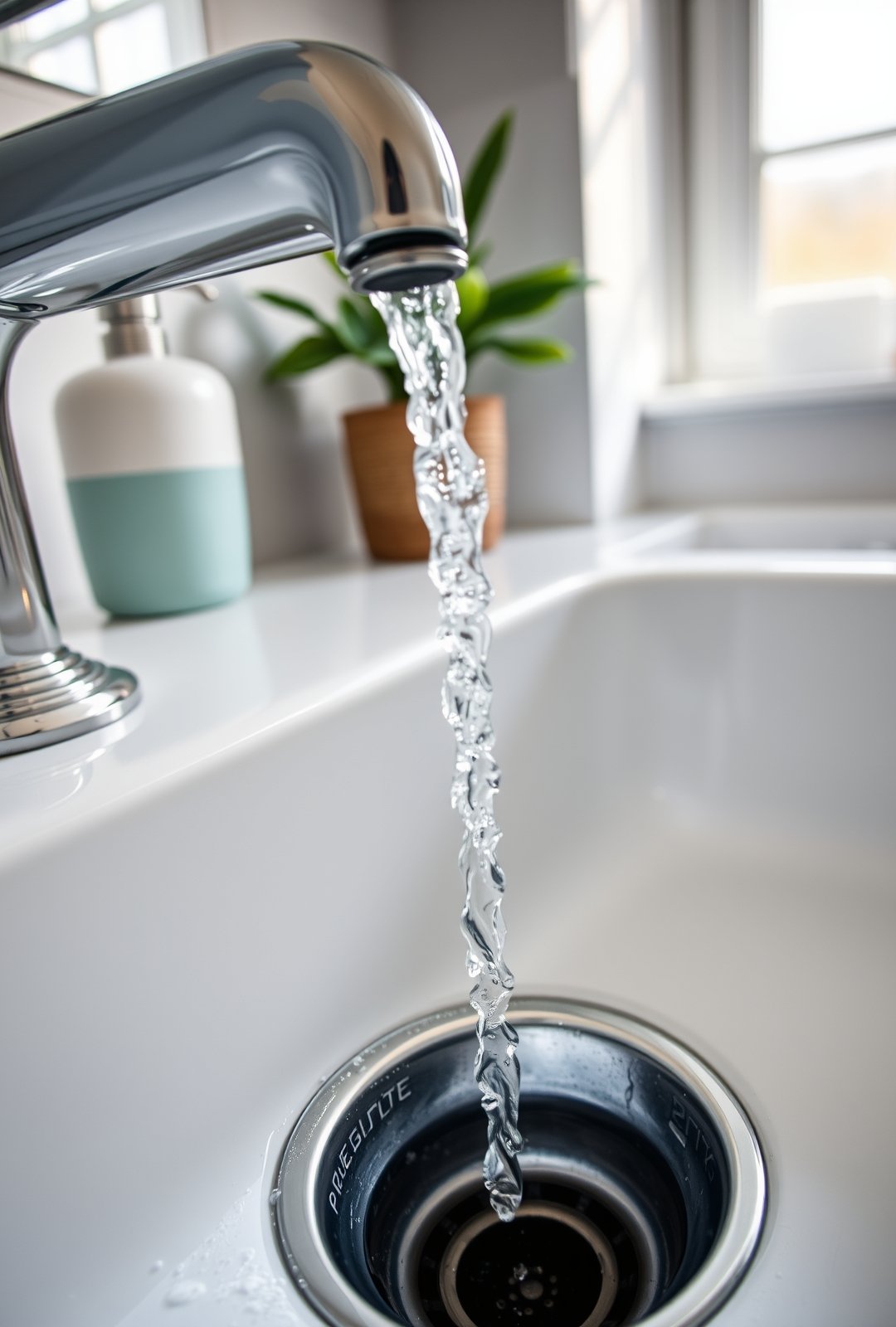 drain cleaner in action