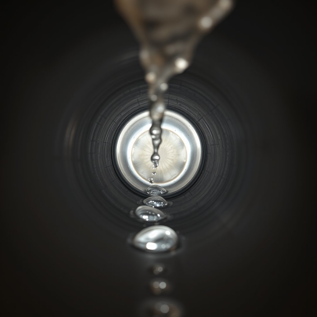 drain cleaner in action