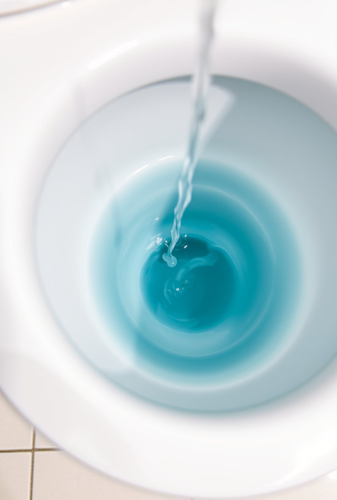 toilet cleaner in action