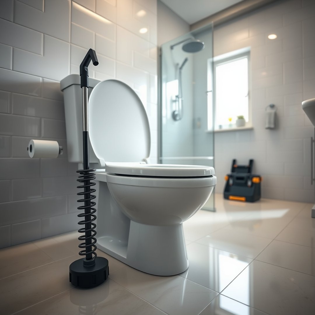 toilet auger product view