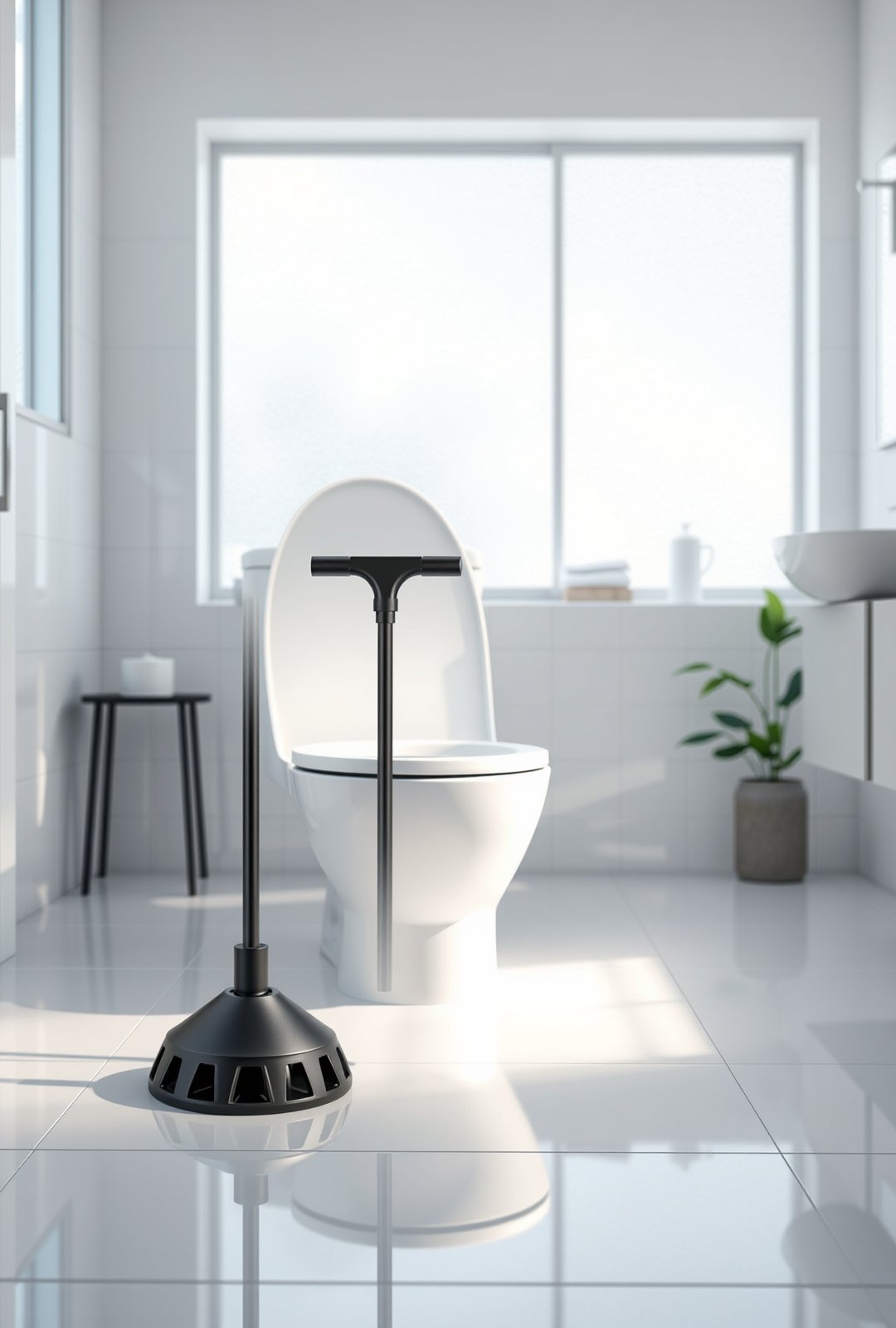 toilet plunger product view