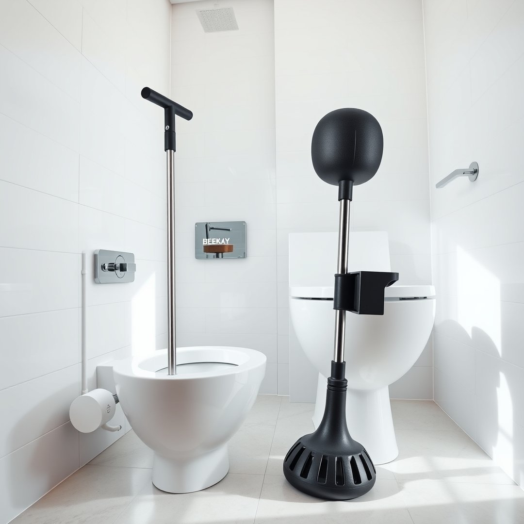 toilet plunger product view
