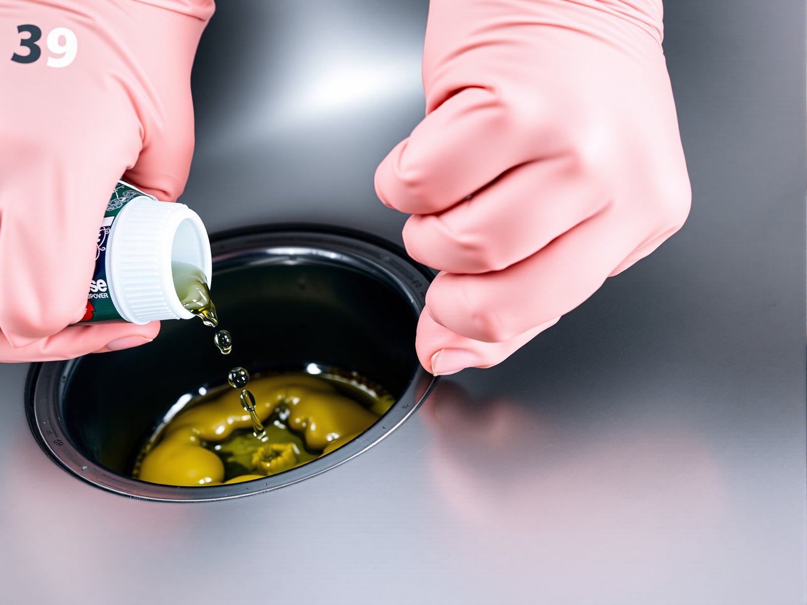 Industrial grease dissolver for kitchen sink - Illustration 2