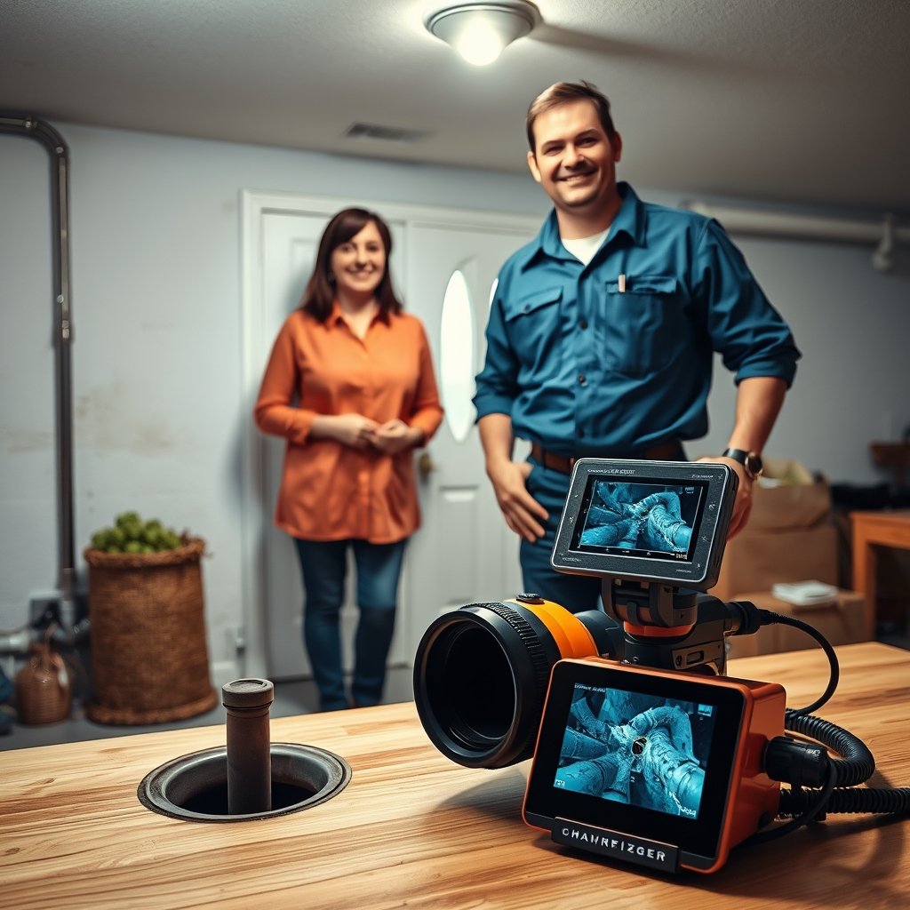 Sewer inspection camera with sonde - Illustration 3