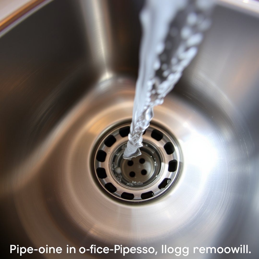 drain cleaner in action