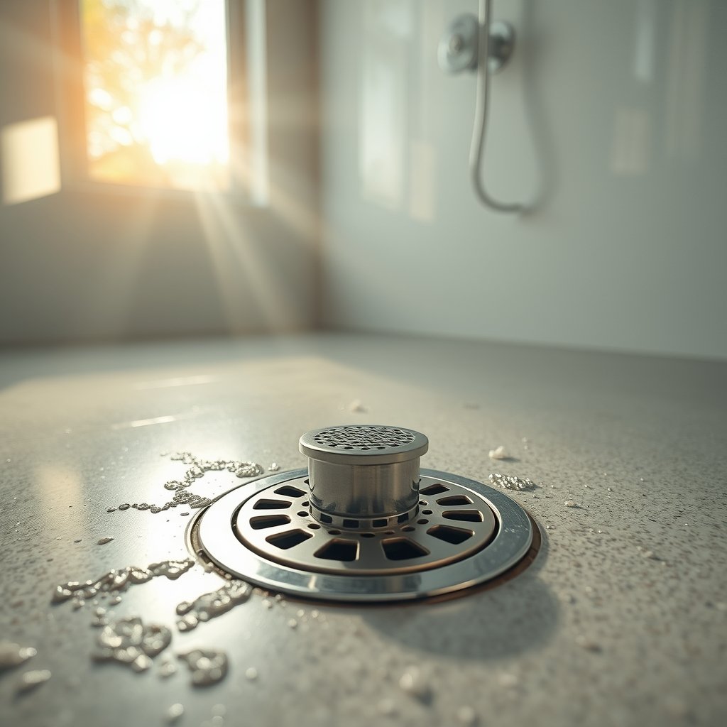 clogged shower drain hair fix - Illustration 3