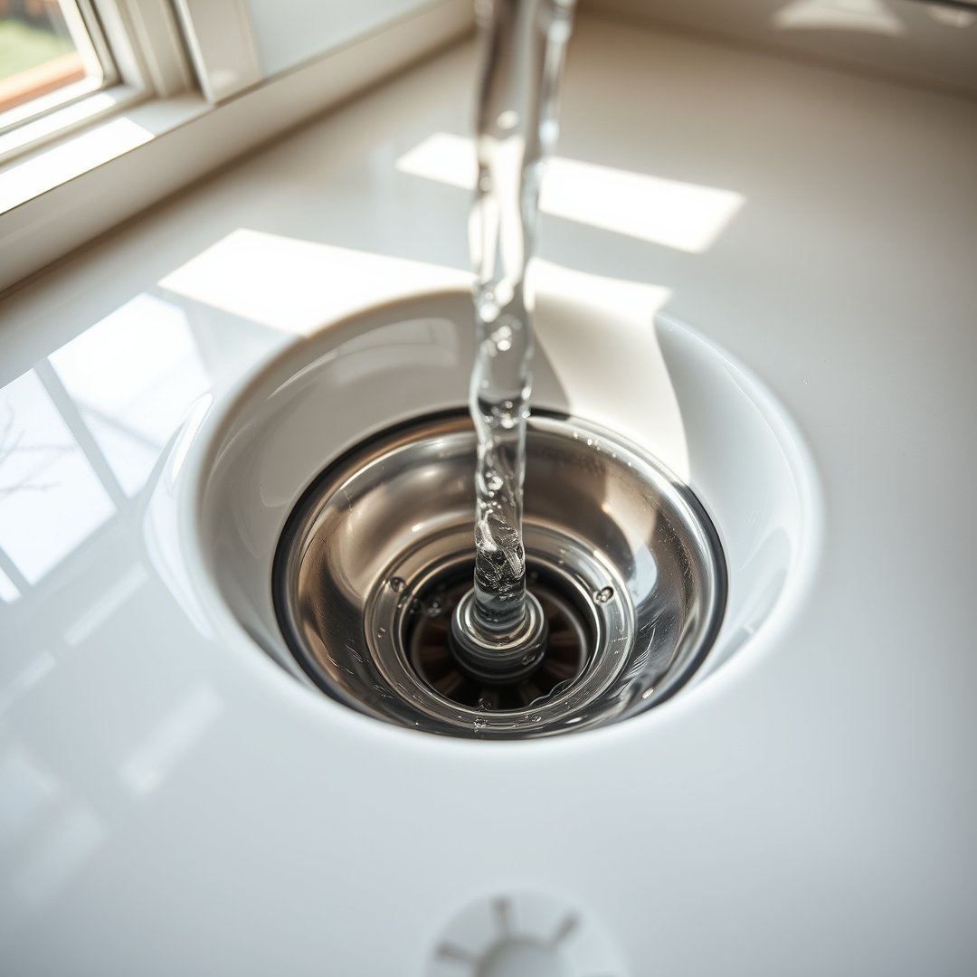 drain cleaner in action