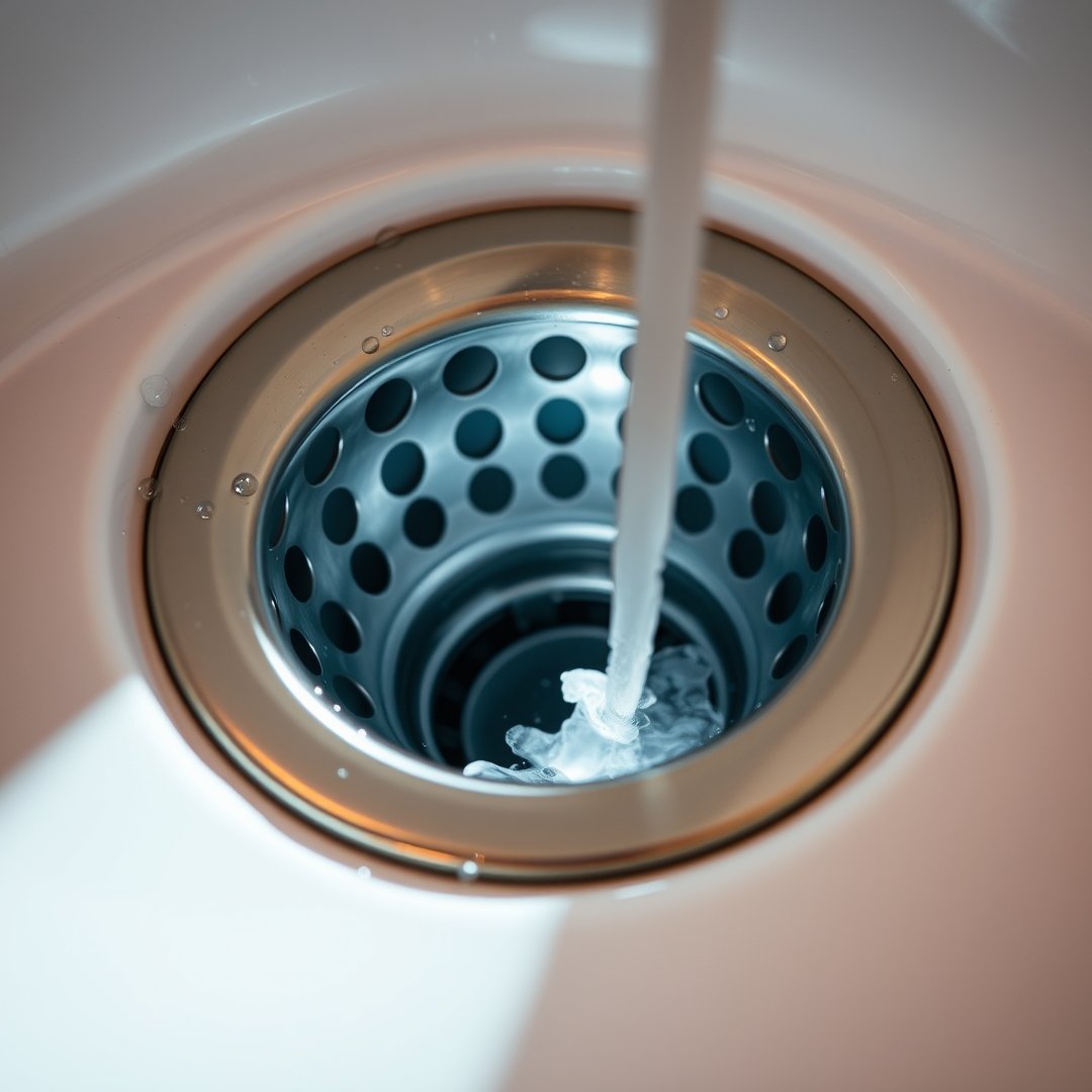 drain cleaner in action