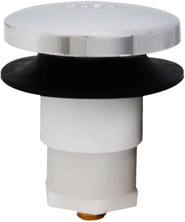 Bathtub Drain: Westbrass 79338MOCP-20 Replacement Tip-Toe Bathtub Drain Stopper