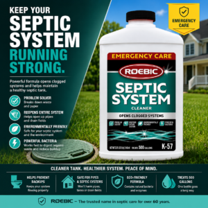 Septic Cleaner: Roebic K-57-Q Septic System Cleaner