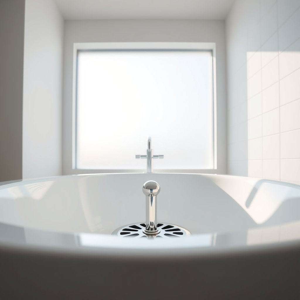 bathtub drain product view