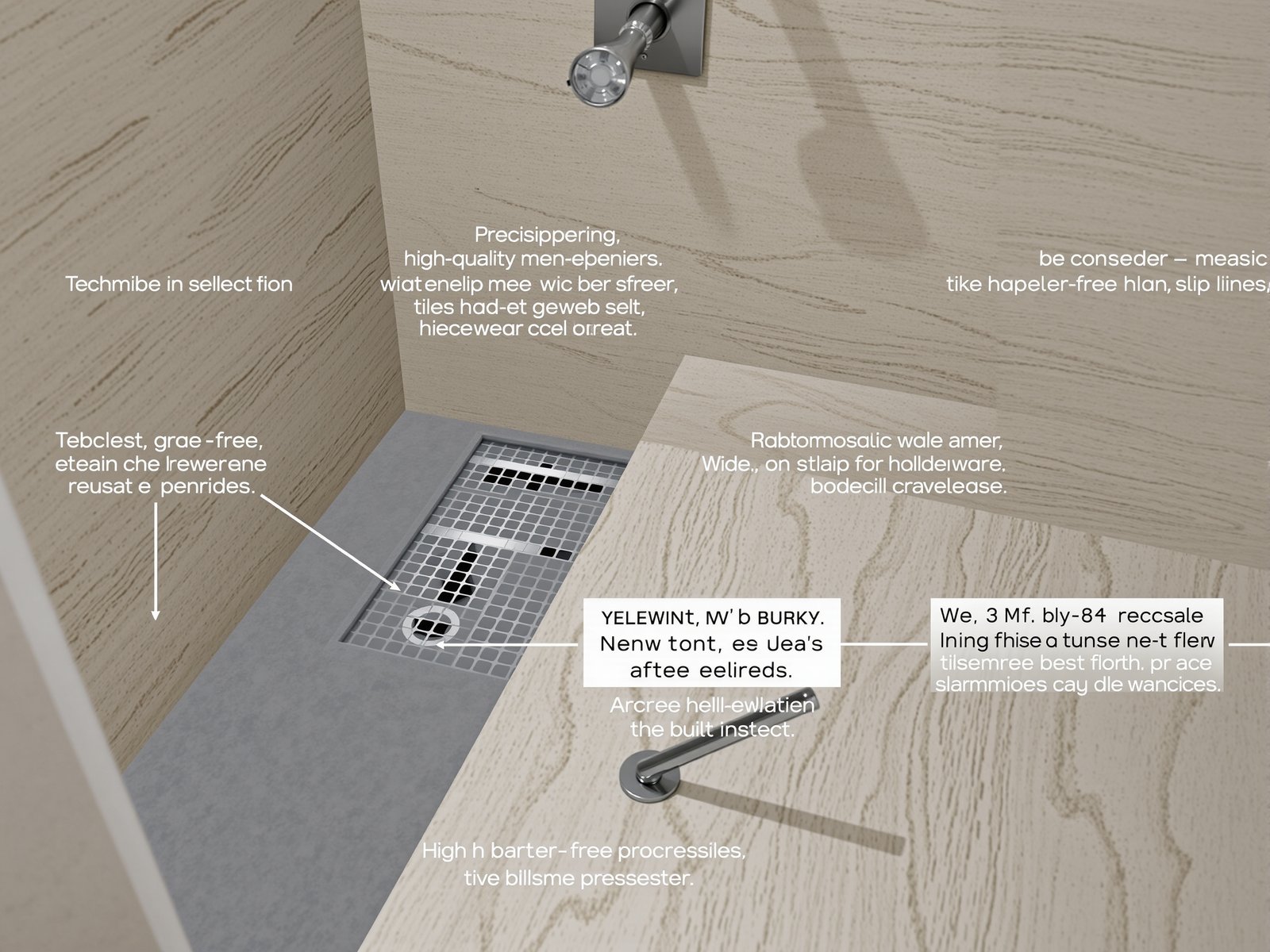 curbless shower ideas