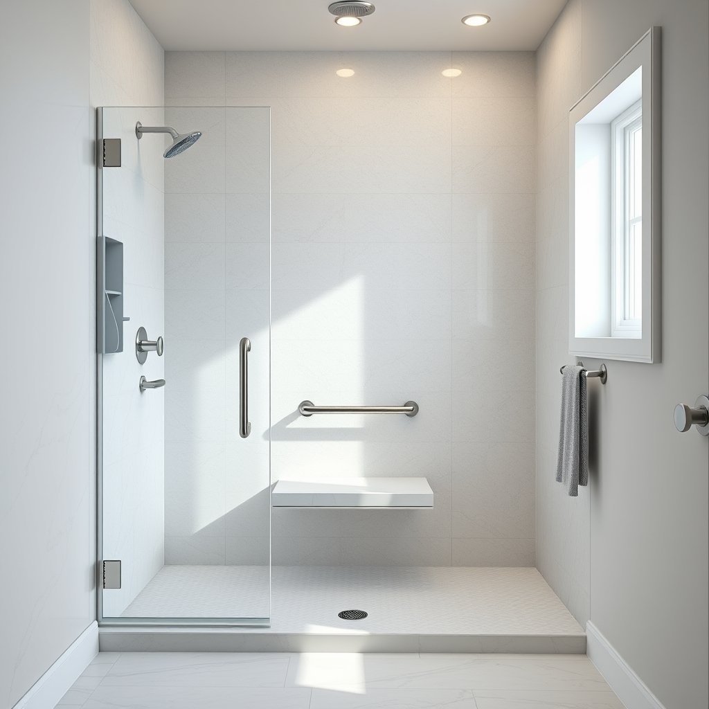 curbless shower ideas 2 Clogged Drain Fix