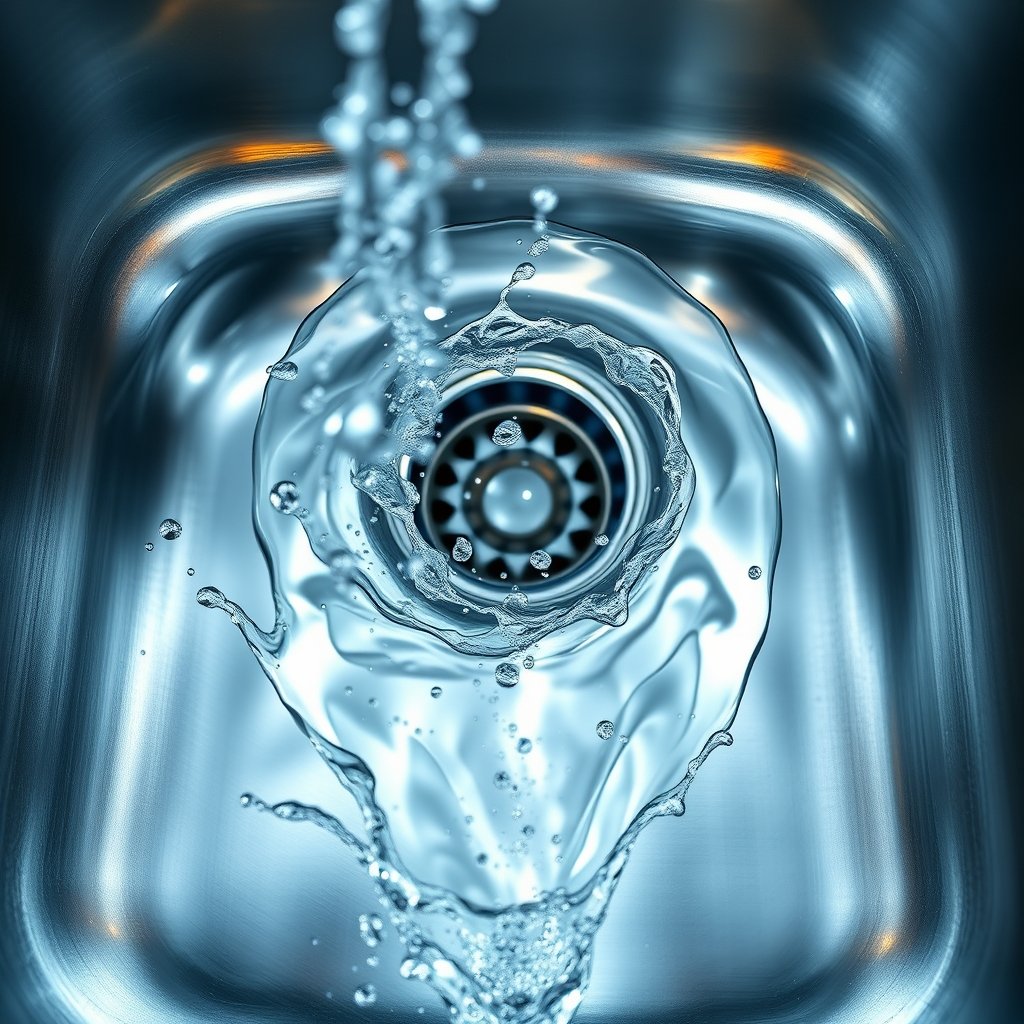 drain cleaner in action