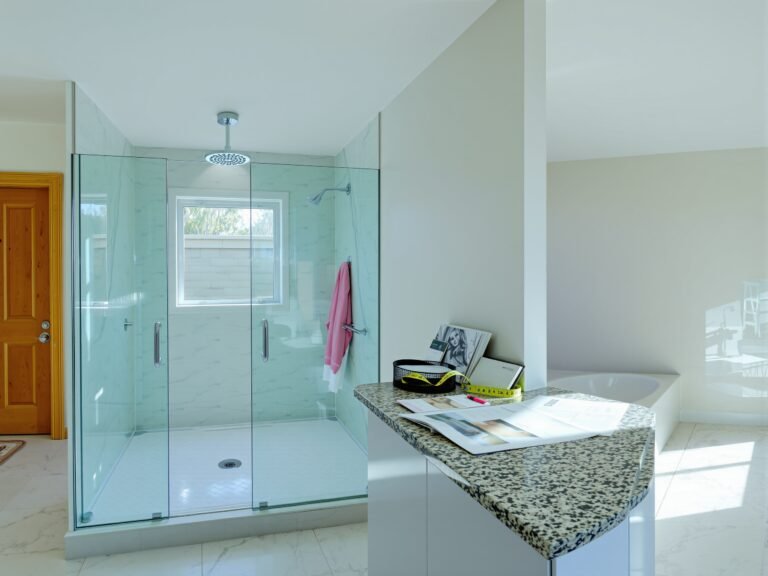 walk-in shower conversion