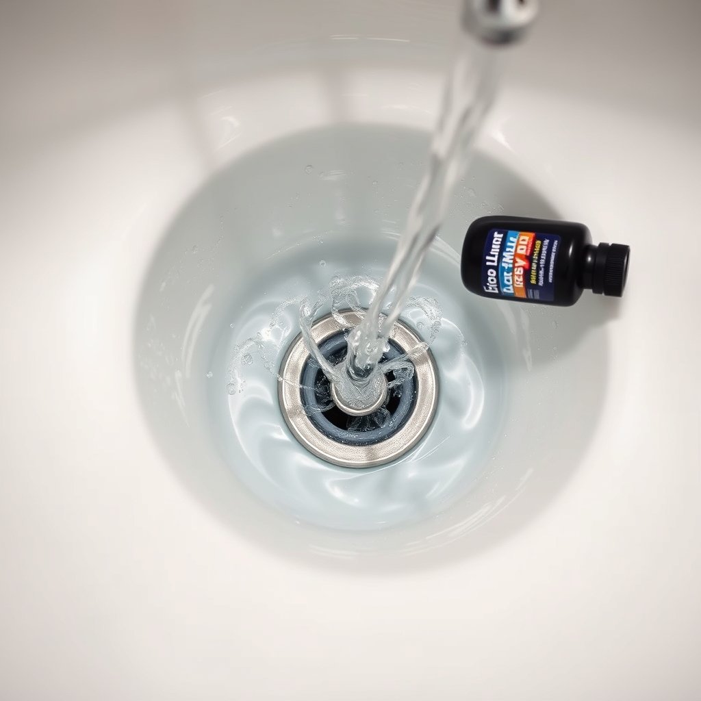 Drain Clog Remover in action