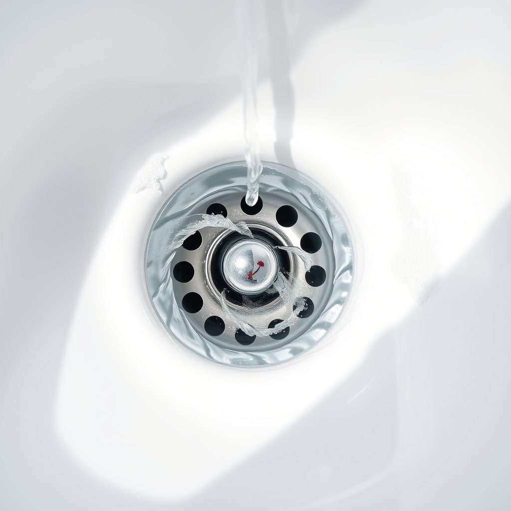 drain cleaner in action