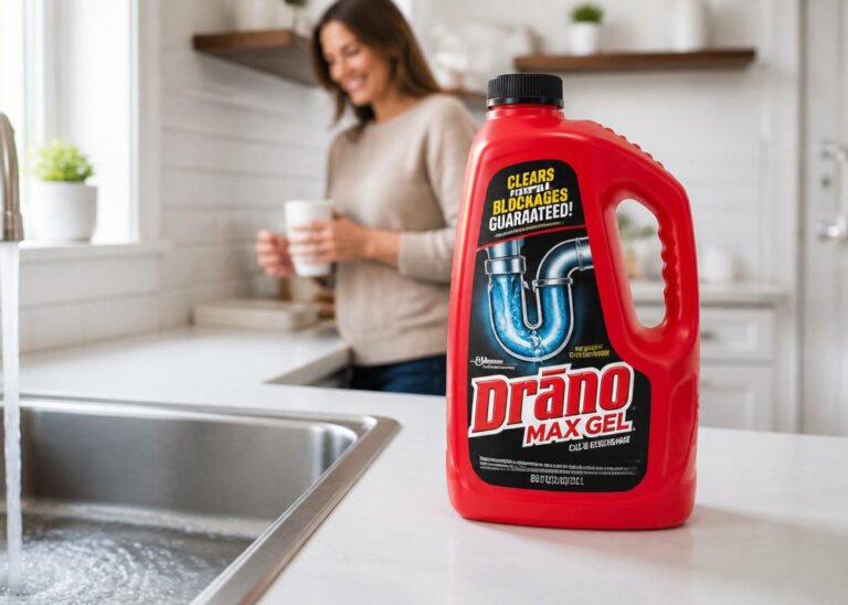 DRAIN CLOG: Fast-Acting to Unclog Standing, Safe for all Pipes